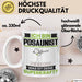 Posaunist Tasse Geschenk für Posaunist Geburtstag Lustiger Spruch Kaffee-Becher Was Ist Deine Superkraft Weiß Trendation