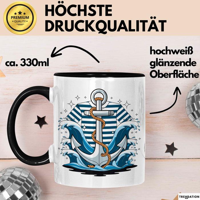 Seemann Tasse Geschenk Lustige Geschenkidee Spruch Für Ozean Liebhaber Trendation