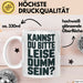 Sarkasmus Sarkastisch Tasse Geschenk Lustige Geschenkidee Kannst Du Bitte Leiser Dumm Sein Weiß Trendation