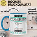 Posaunistin Tasse Geschenk Ich Bin Posaunistin Warum Weil Ich Es Kann Geschenkidee Geburtstag Blau Trendation