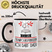 Geschenk für Trampolinspringerin Tasse Lustige Geschenkidee Geburtstag Ich Bin Trampolinspringerin Ich Darf Das Trendation