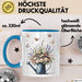 Florist Tasse Geschenk Lustige Geschenkidee Spruch Für Blumen Liebhaber Blau Trendation