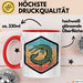 Krokodil Tier Tasse Geschenk Lustige Geschenkidee Spruch Rot Trendation