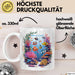 Aquarium Enthusiast Tasse Geschenkidee für Fischhalter Weiß Trendation