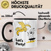 Geburtstagsfeier Banane Tasse Geschenk Lustige Geschenkidee Spruch Lasst Uns Feiern Trendation