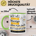 Reittherapeutin Tasse Geschenk Spruch Wer Will Schon Prinzessin Sein Wenn Man Auch Reittherapeutin Sein Kann Grün Trendation