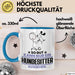 Hundesitter Geschenk Tasse So Gut Kann Nur Ein Hundesitter Aussehen Geschenkidee Kaffee-Becher Blau Trendation