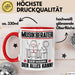 Musikberater Tasse Geschenk für Musikberater Der Mann Der Alles Kann Geschenkidee zum Geburtstag Rot Trendation