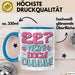 22er Geburtstag Geschenk Männer Frauen 22 Nein Doch Ohhhh Lustiger Spruch Geschenkidee Kaffee-Becher Blau Trendation