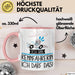 Geschenk für Rennfahrerin Tasse Lustige Geschenkidee Geburtstag Ich Bin Rennfahrerin Ich Darf Das Rosa Trendation