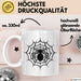 Spinne Vogelspinne Tier Tasse Geschenk Lustige Geschenkidee Spruch Weiß Trendation