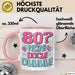 80er Geburtstag Geschenk Männer Frauen 80 Nein Doch Ohhhh Lustiger Spruch Geschenkidee Kaffee-Becher Rosa Trendation