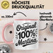 Martina Tasse Geschenk Original 100% Martina Geschenkidee Geburtstag Rosa Trendation