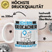 Geocacher Tasse Geschenk für Geocacher Geburtstag Lustiger Spruch Kaffee-Becher Was Ist Deine Superkraft Weiß Trendation