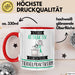 Tierheilpraktikerin Tasse Geschenk Becher Stark Attraktiv Furchtlos Tierheilpraktikerin Lustige Geschenkidee Rot Trendation