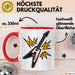 Rockband Fan Tasse Geschenkidee für laute Musikliebhaber Rot Trendation