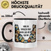 Büroarbeit Kollege Tasse Geschenk Lustige Geschenkidee Spruch Danke Ihr Verrückten Vogel Schon Dass Wir Ein Team Sind Trendation