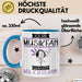 Musikfan Tasse Geschenk Ich Bin Musikfan Warum Weil Ich Es Kann Geschenkidee Geburtstag Blau Trendation