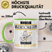 Musikschülerin Tasse Geschenk Ich Bin Musikschülerin Warum Weil Ich Es Kann Geschenkidee Geburtstag Grün Trendation