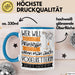 Vogelretterin Tasse Geschenk Spruch Wer Will Schon Prinzessin Sein Wenn Man Auch Vogelretterin Sein Kann Blau Trendation