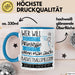 Basketballspielerin Tasse Geschenk Spruch Wer Will Schon Prinzessin Sein Wenn Man Auch Basketballspielerin Sein Kann Blau Trendation