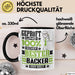 Bäcker Geschenk Lustiger Spruch für Bäcker Geschenkidee Bester Bäcker Der Welt Schwarz Trendation