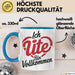 Ute Tasse Geschenk Ich Bin Vollkommen Ute Geschenkidee Geburtstag Blau Trendation