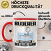 Ruderer Tasse Geschenk für Ruderer Der Mann Der Alles Kann Geschenkidee zum Geburtstag Rot Trendation