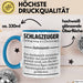 Schlagzeug-Spieler Geschenk Drummer Tasse Geschenkidee Spruch Schlagzeuger Definition Schlagzeuger Blau Trendation