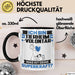 Tierheimvolontär Tasse Geschenk für Tierheimvolontär Geburtstag Lustiger Spruch Kaffee-Becher Was Ist Deine Superkraft Schwarz Trendation