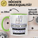 Katzenzüchterin Weil Es Keinen Schöneren Beruf Gibt Tasse Geschenk für Eine Katzenzüchterin Lustig Grün Trendation