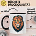 Löwenkunst Sonnenbrille Tasse Geschenk Lustige Geschenkidee Spruch Schwarz Trendation