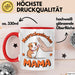 Meerschweinchen Tierliebhaber Tasse Geschenk Lustige Geschenkidee Spruch Meerschweinchen Mama Rot Trendation