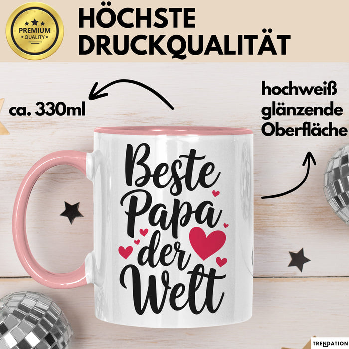 Papa Tasse Geschenk Bester Papa Der Welt Geschenkidee Vatertag Geburtstag
