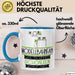 Modellbahnfan Weil Es Keinen Schöneren Beruf Gibt Tasse Geschenk für Eine Modellbahnfan Lustig Blau Trendation