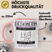 Designerin Und Prinzessin Tasse Geschenk Für Eine Designerin Geburtstag Was Ist Deine Superkraft Rosa Trendation