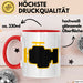 Motorkontrollleuchte Tasse Geschenk Lustige Geschenkidee Rot Trendation