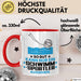 Schwimmsportler Geschenk Tasse So Gut Kann Nur Ein Schwimmsportler Aussehen Geschenkidee Kaffee-Becher Rot Trendation