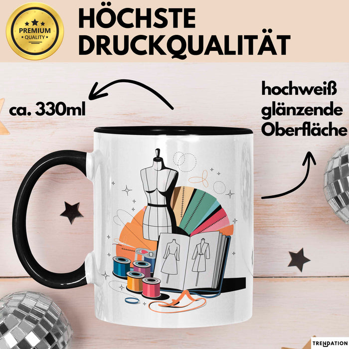 Modedesigner Tasse Geschenk Lustige Geschenkidee Spruch Für Stil Kreative Trendation