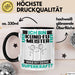 Kung-Fu-Meister Tasse Geschenk für Kung-Fu-Meister Geburtstag Lustiger Spruch Kaffee-Becher Was Ist Deine Superkraft Schwarz Trendation