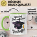 Schüler Abschluss Tasse Geschenk Lustige Geschenkidee Spruch Wir Sind Stolz Auf Dich Geschafft Grün Trendation