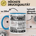 Jazz-Pianist Geschenk Tasse Geschenkidee für Jazz-Pianist Geburtstag Lustig Ich Bin Jazz-Pianist Ich Kann Es Dir Erklären Aber Nicht Für Dich Verstehen Blau Trendation