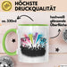 Festivalgänger Tasse Geschenkidee für Live Musik Süchtige Grün Trendation