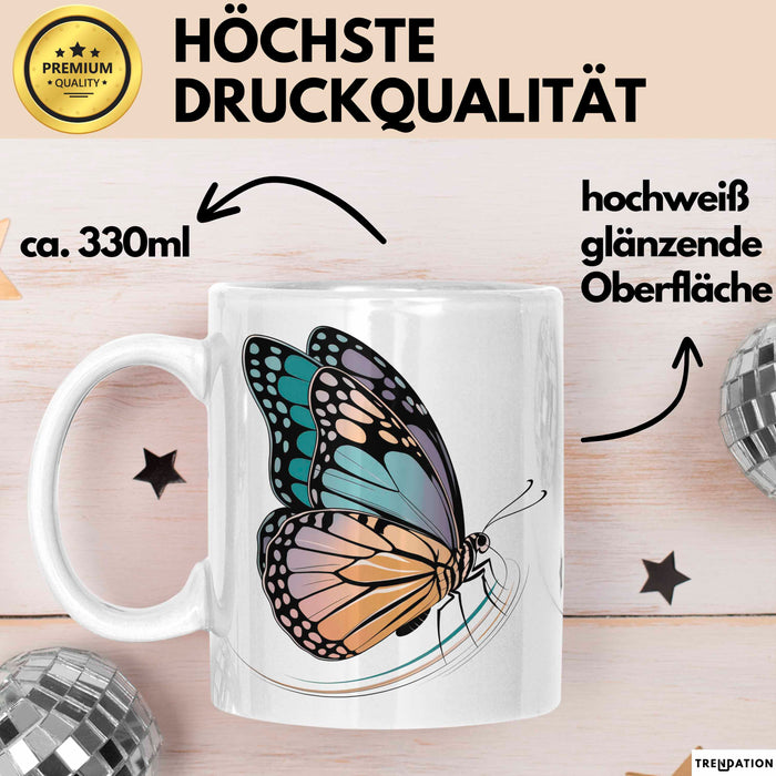 Lebensexperte Tasse Geschenkidee Persönlichkeitsentwickler Weiß Trendation