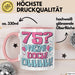 75er Geburtstag Geschenk Männer Frauen 75 Nein Doch Ohhhh Lustiger Spruch Geschenkidee Kaffee-Becher Rosa Trendation
