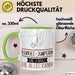 Bungee-Jumperin Geschenk Tasse Becher Die Frau Die Allen Kann Geschenkidee für eine Bungee-Jumperin Lustig Grün Trendation