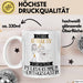 Pferderennen-Enthusiastin Tasse Geschenk Becher Stark Attraktiv Furchtlos Pferderennen-Enthusiastin Lustige Geschenkidee Weiß Trendation