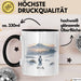 But Why Pinguin Tasse Meme Geschenk Penguin Viral Geschenkdiee Pinguin-Liebhaber Trendation
