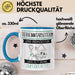 Tierheimmitarbeiterin Und Prinzessin Tasse Geschenk Für Eine Tierheimmitarbeiterin Geburtstag Was Ist Deine Superkraft Blau Trendation