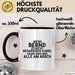 Bernd Tasse Wenn Bernd Nicht Repariert, Sind Wir Am Arsch Geschenk Schwarz Trendation